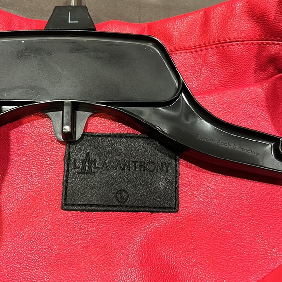 Lala Anthony Faux Leather Jacket - Picture 6 of 7